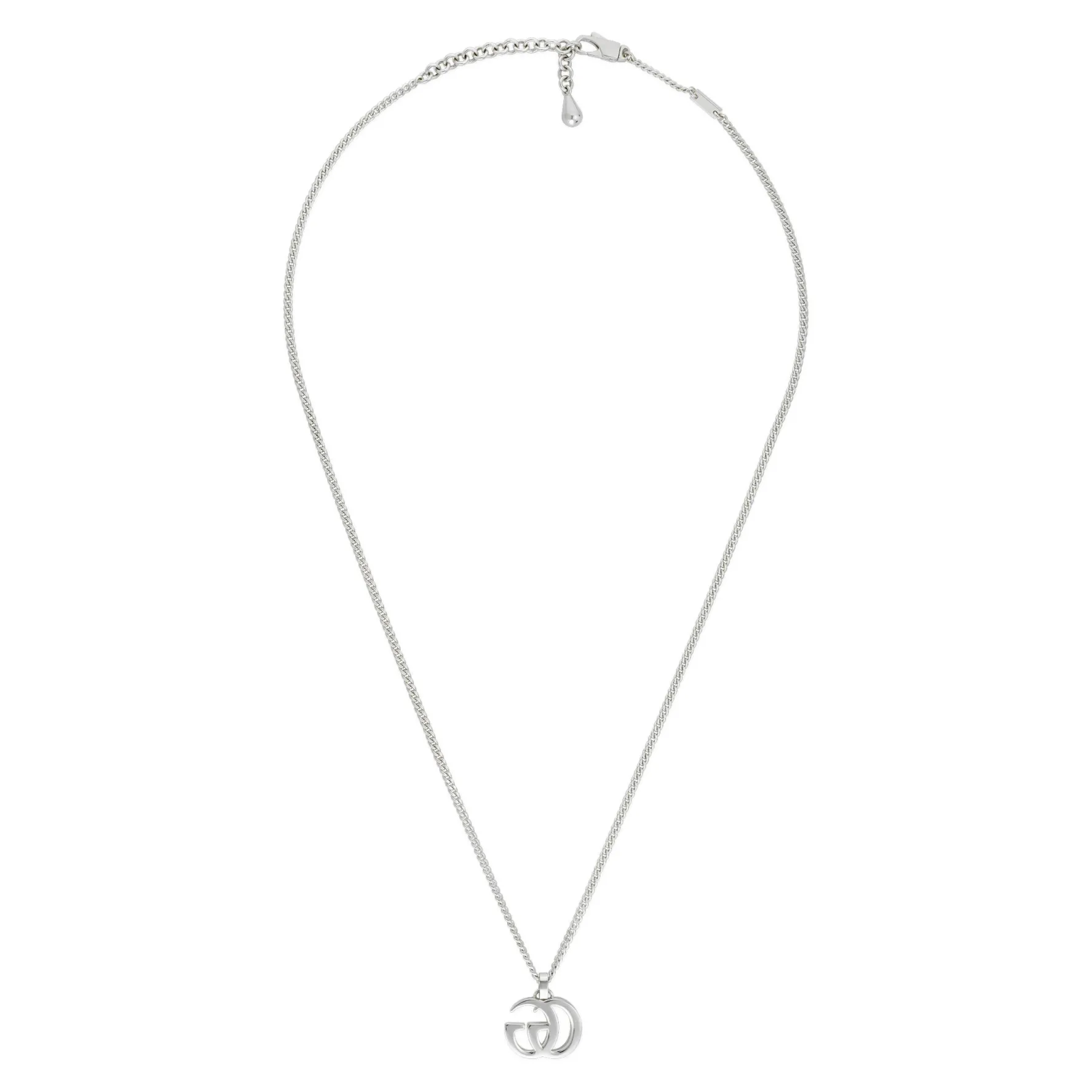Gucci Marmont Silver Necklace