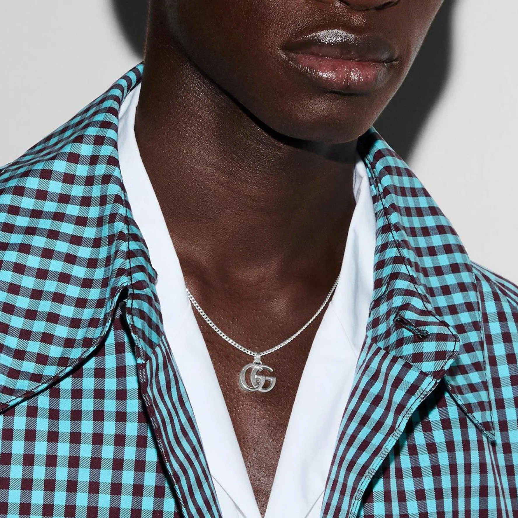 Gucci Marmont Silver Necklace