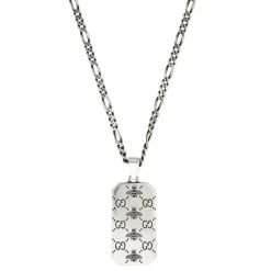 Gucci Signature Bee Silver Pendant