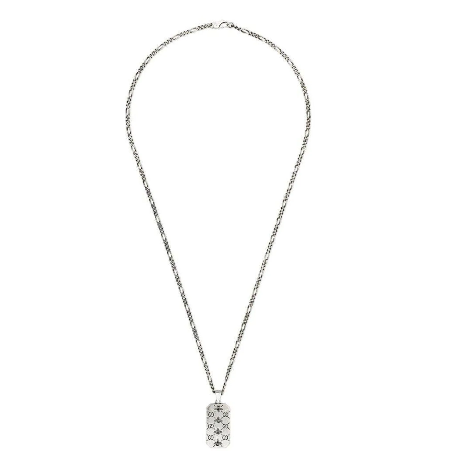 Gucci Signature Bee Silver Pendant