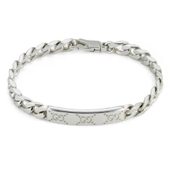 Gucci Signature Silver Bracelet