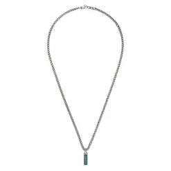 Gucci Silver Aria Tag Pendant