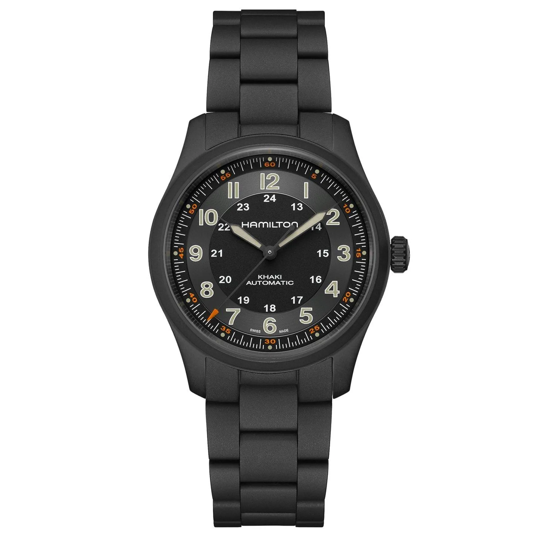 Hamilton Khaki Field 38mm Titanium Automatic Watch