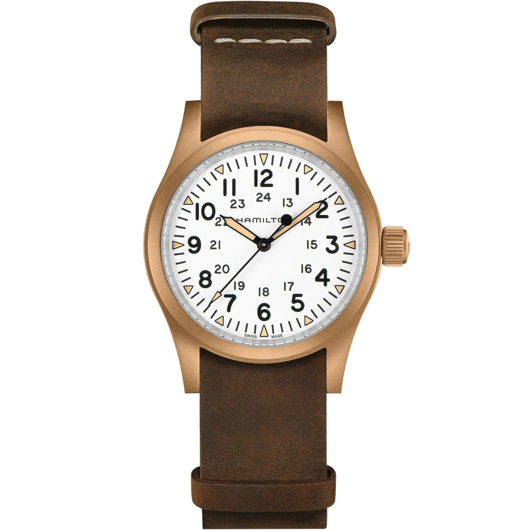 Hamilton Khaki Field 38mm Titanium Bronze Watch