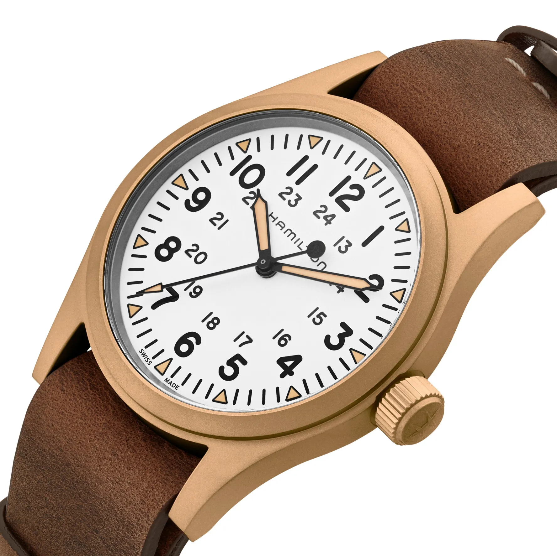 Hamilton Khaki Field 38mm Titanium Bronze Watch