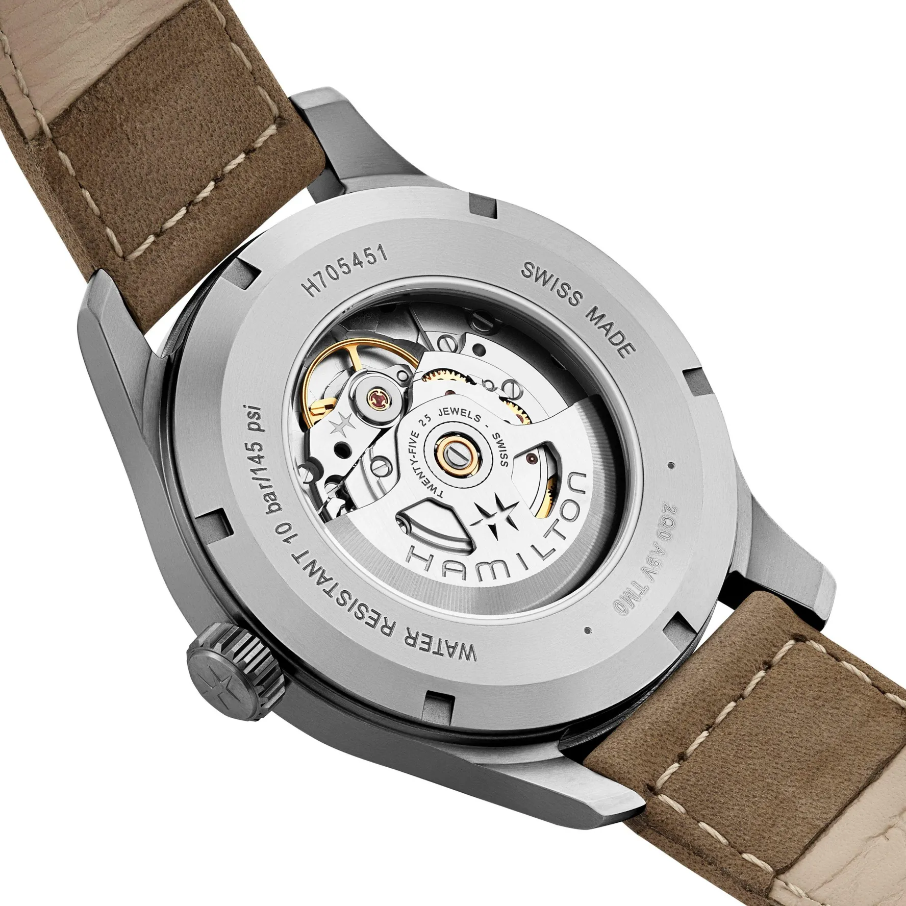Hamilton Khaki Field 42mm Titanium Automatic Men’s Watch