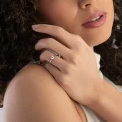 Hearts On Fire Camilla Platinum Diamond Solitaire Ring