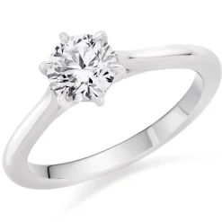 Hearts On Fire Camilla Platinum Diamond Solitaire Ring