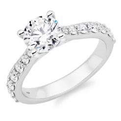 Hearts On Fire Camilla Platinum Diamond Solitaire Ring