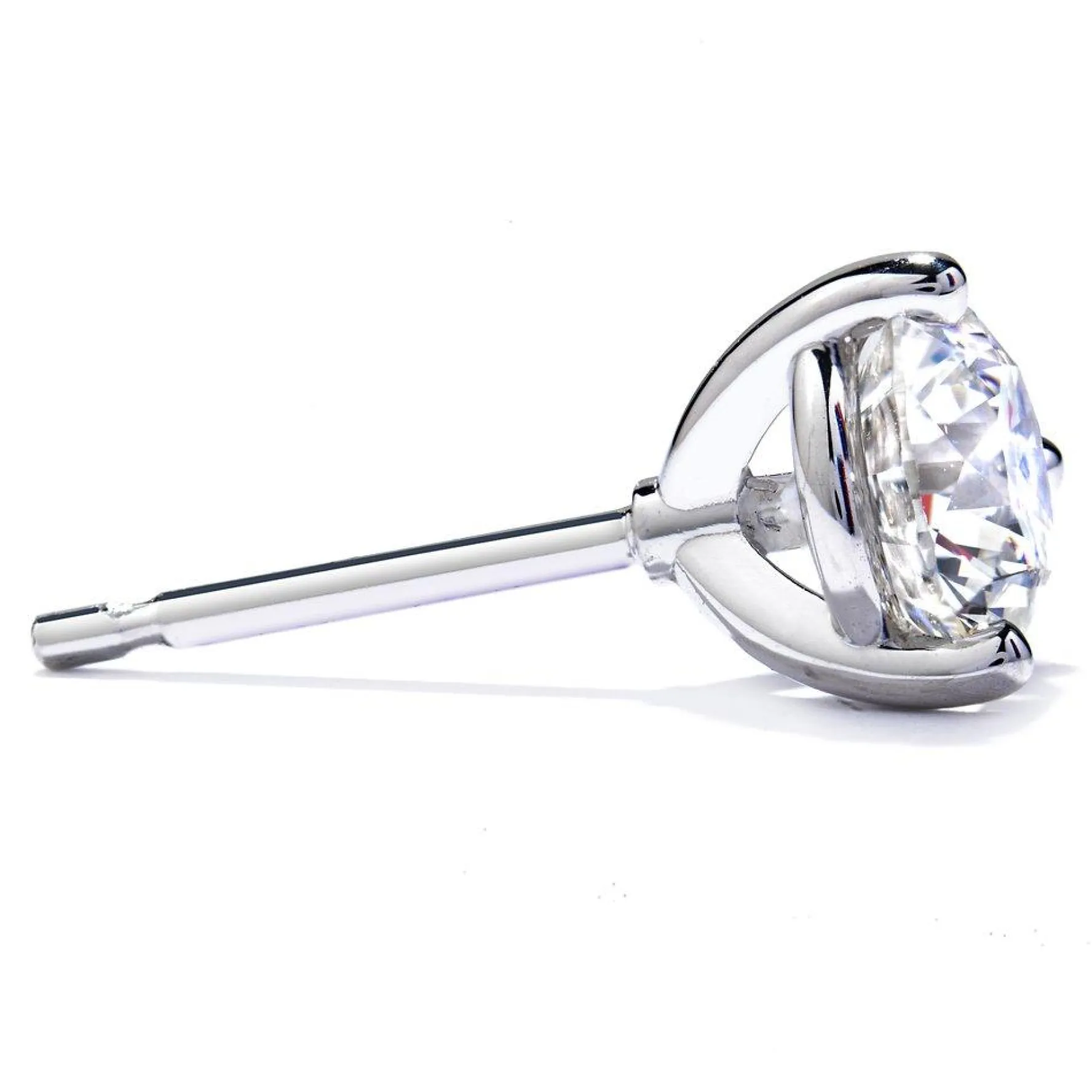 Hearts On Fire 18ct White Gold Diamond Earrings