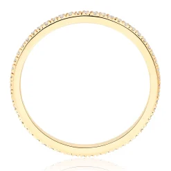 Hearts On Fire 18ct Yellow Gold Diamond Eternity Ring