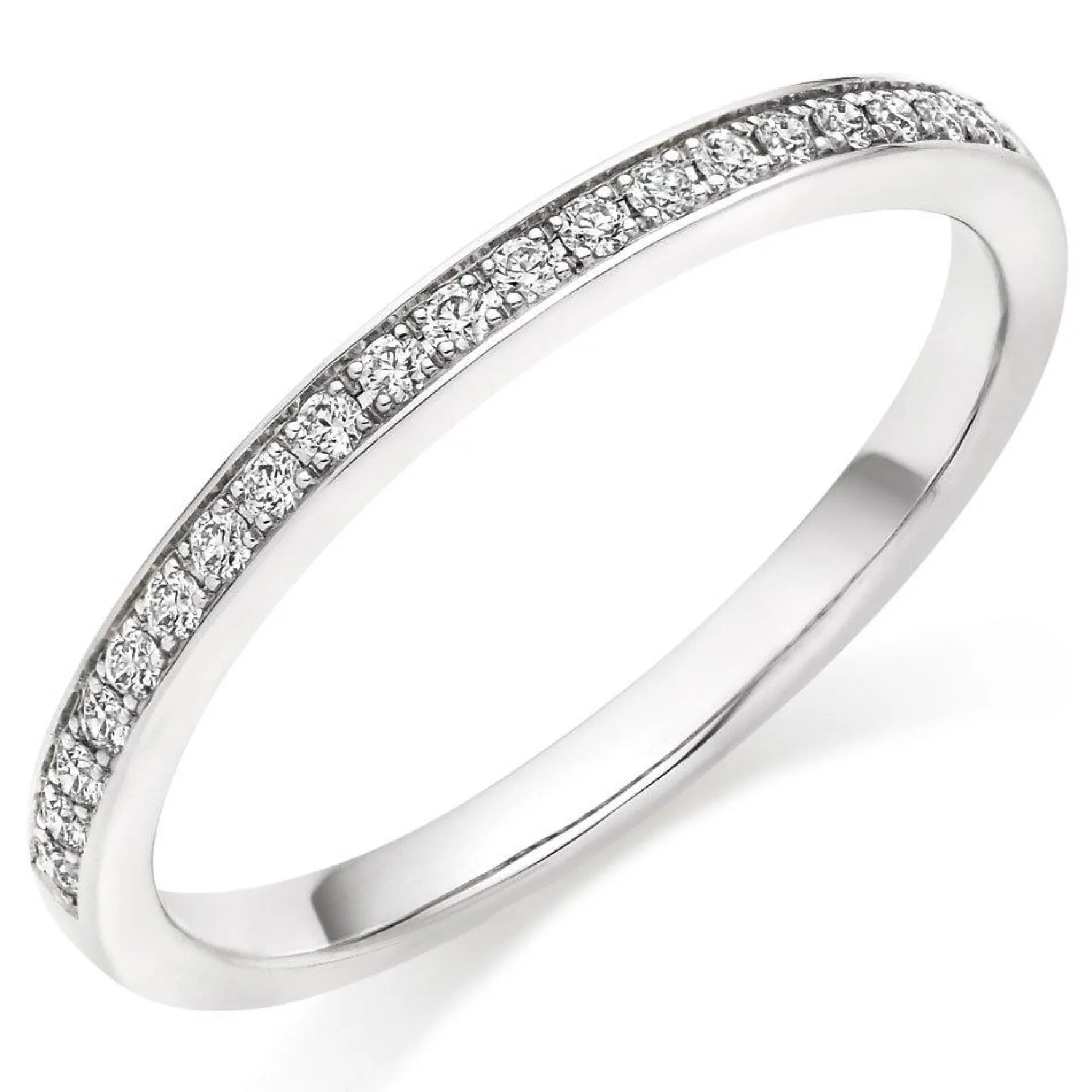 Hearts On Fire Illustrious Platinum 1.9mm Diamond Wedding Ring