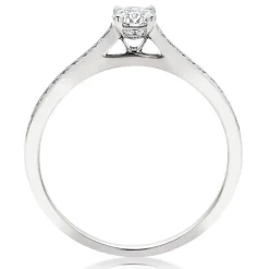 Hearts On Fire Illustrious Platinum Diamond Solitaire Ring