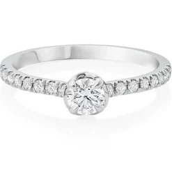 Hearts On Fire Juliette Platinum Diamond Solitaire Ring