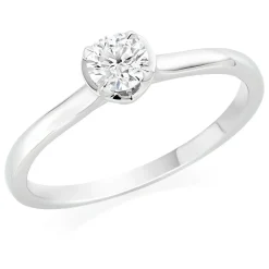 Hearts On Fire Juliette Platinum Diamond Solitaire Ring
