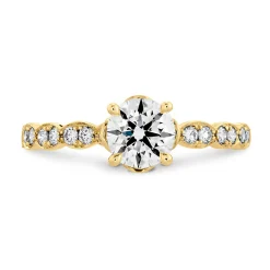 Hearts On Fire Lorelei 18ct Yellow Gold Diamond Ring