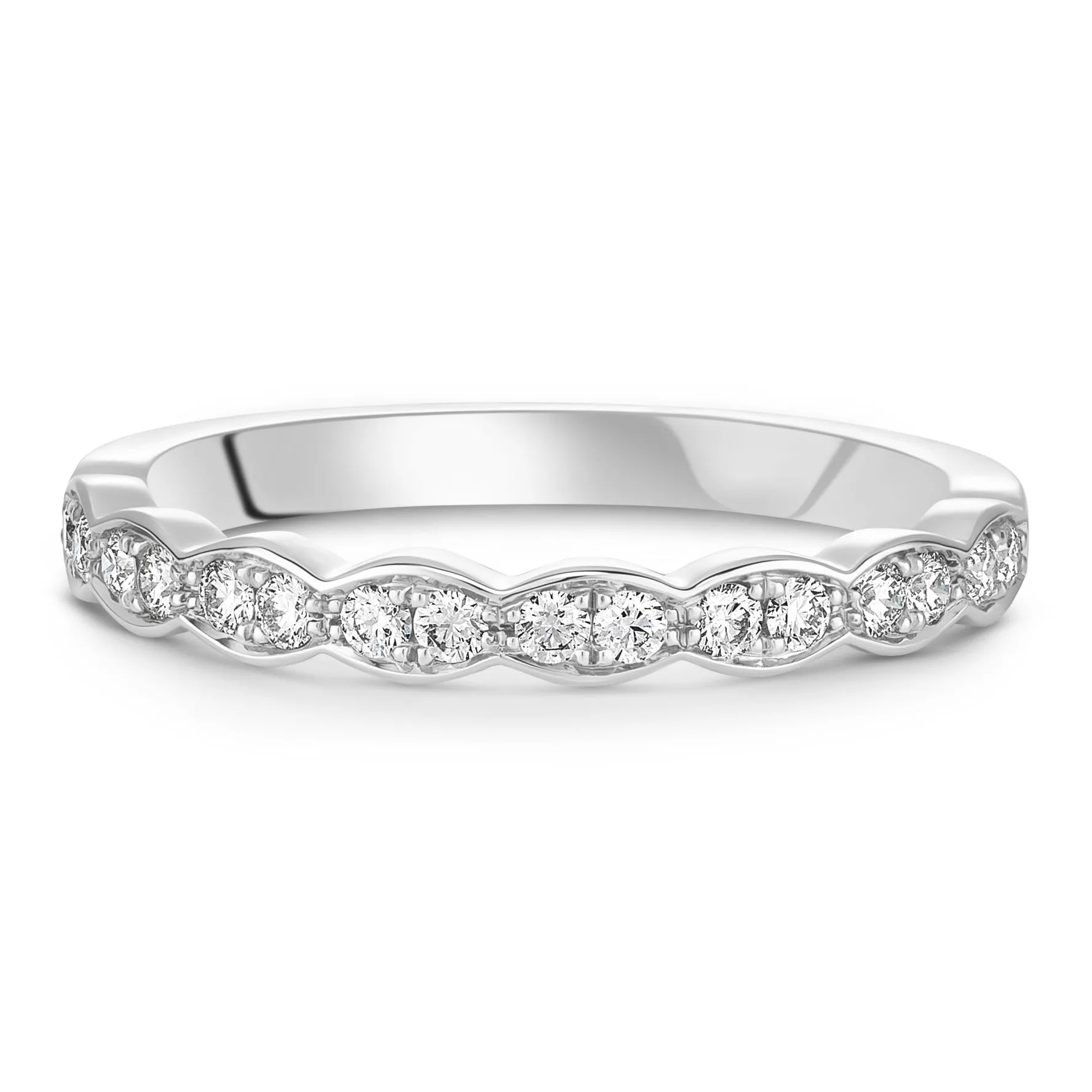 Hearts On Fire Lorelei Platinum Diamond 1.5mm Wedding Ring