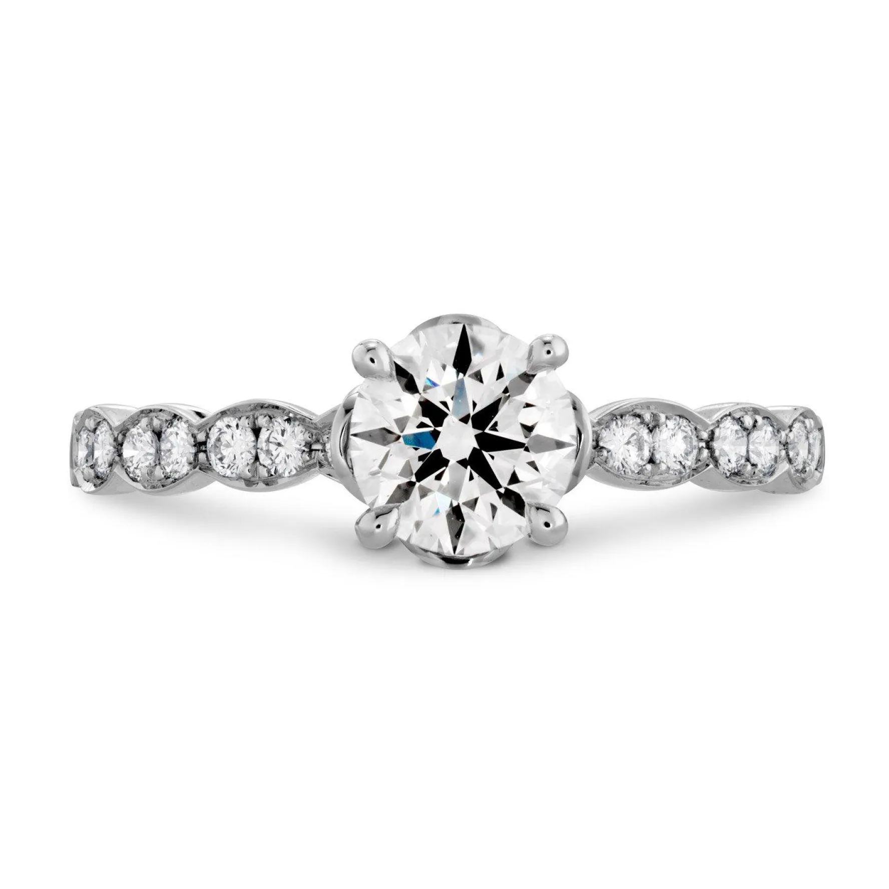 Hearts On Fire Lorelei Platinum Diamond Ring
