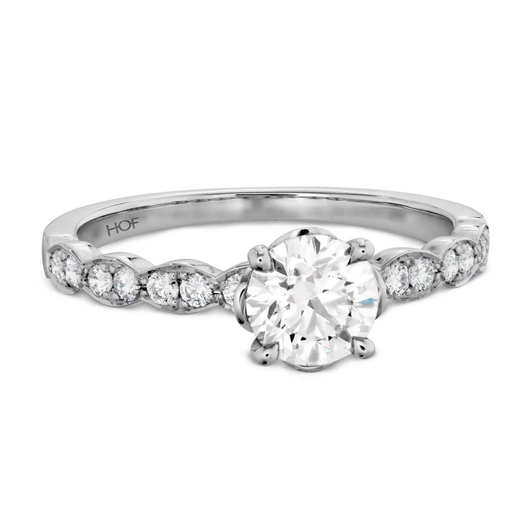 Hearts On Fire Lorelei Platinum Diamond Ring