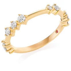 Hearts On Fire Love Code 18ct Yellow Gold Diamond Ring