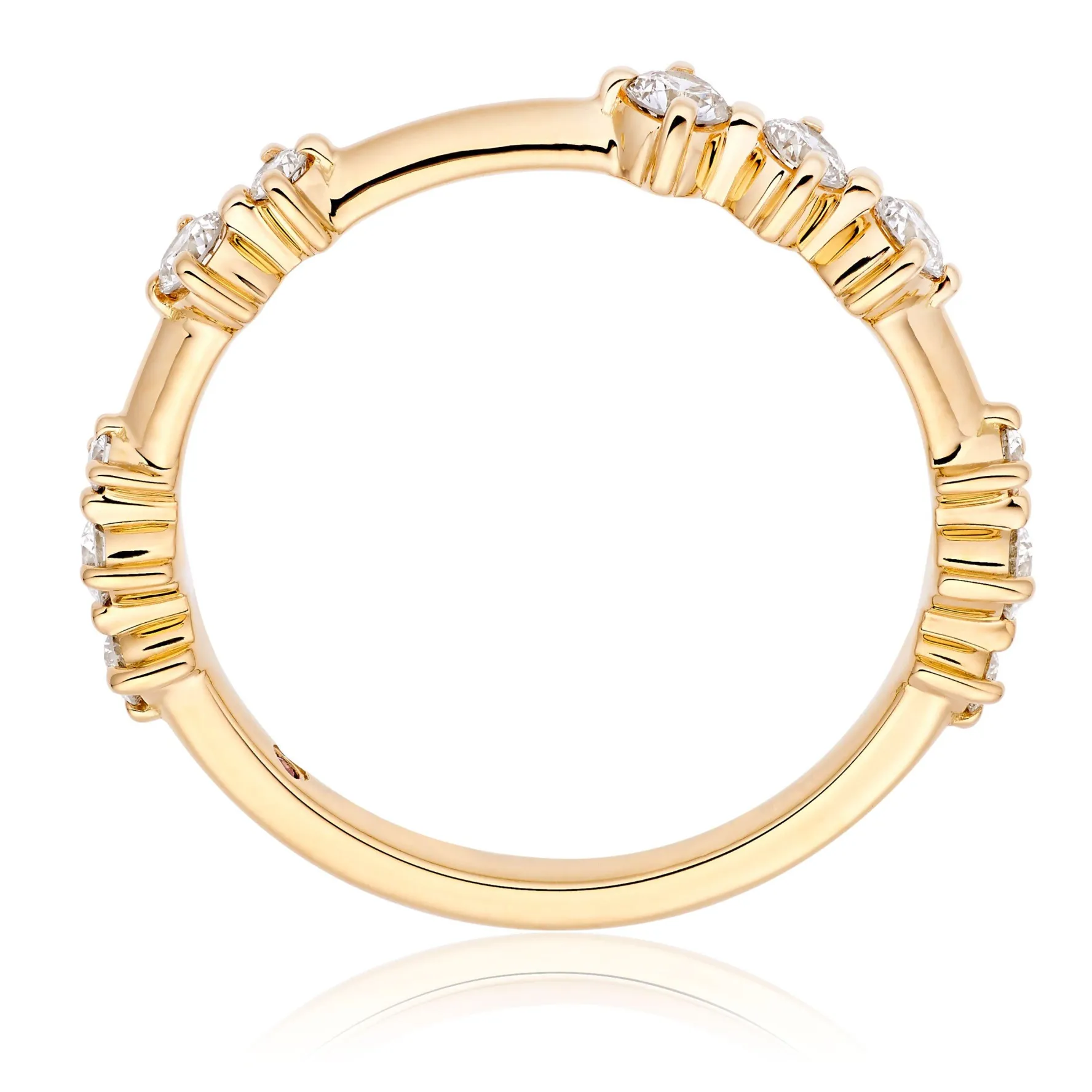 Hearts On Fire Love Code 18ct Yellow Gold Diamond Ring