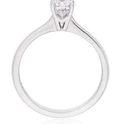 Hearts On Fire Platinum Diamond Solitaire Ring