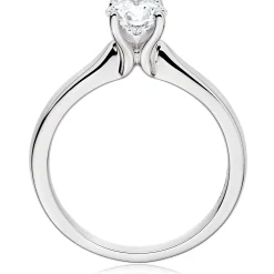 Hearts On Fire Platinum Diamond Solitaire Ring