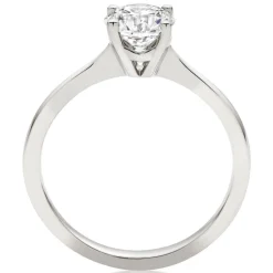 Hearts On Fire Platinum Diamond Solitaire Ring