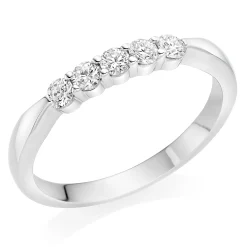 Hearts On Fire Platinum Diamond Wedding Ring