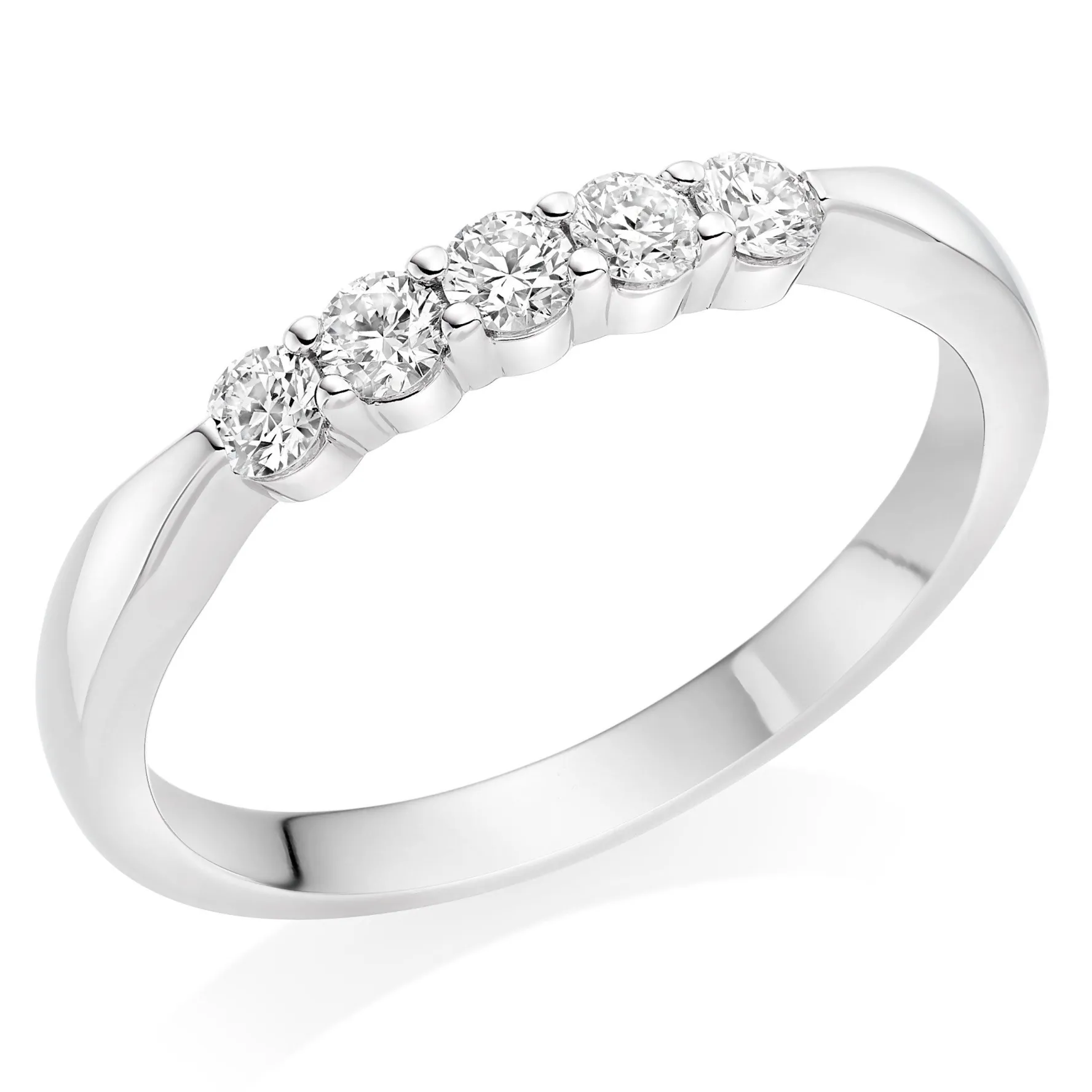 Hearts On Fire Platinum Diamond Wedding Ring