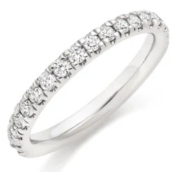 Hearts On Fire Platinum Diamond 2.4mm Eternity Ring