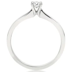 Hearts On Fire Purely Bridal Platinum Diamond Solitaire Ring