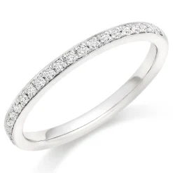 Hearts On Fire Signature Platinum Diamond 1.5mm Wedding Ring