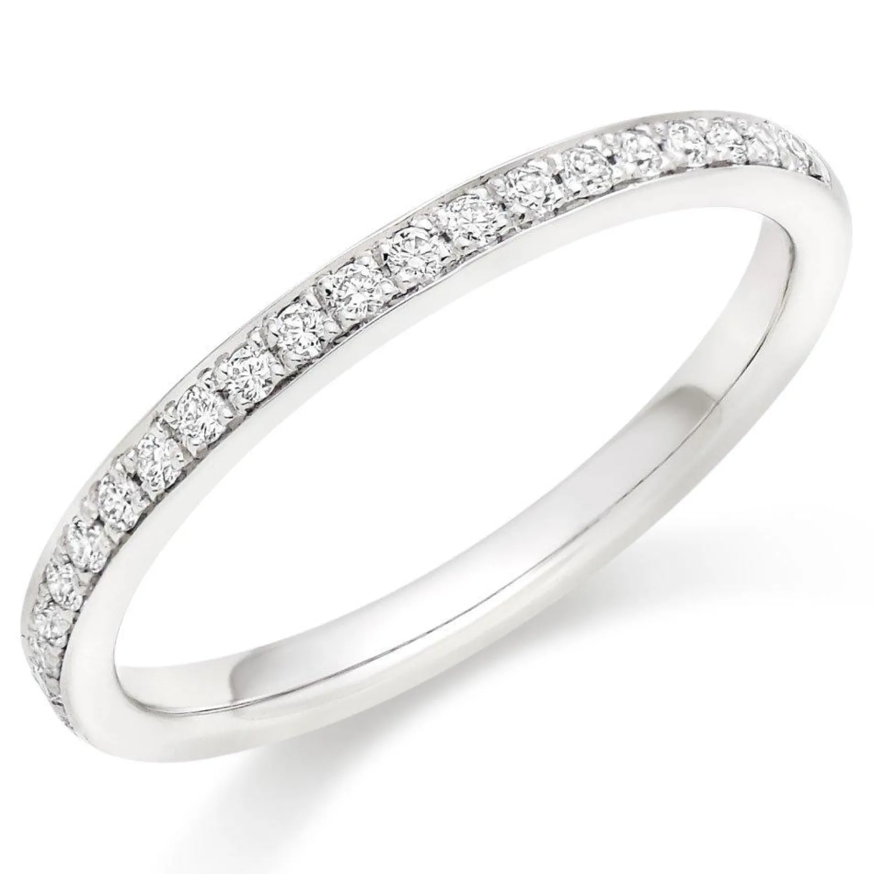 Hearts On Fire Signature Platinum Diamond 1.5mm Wedding Ring