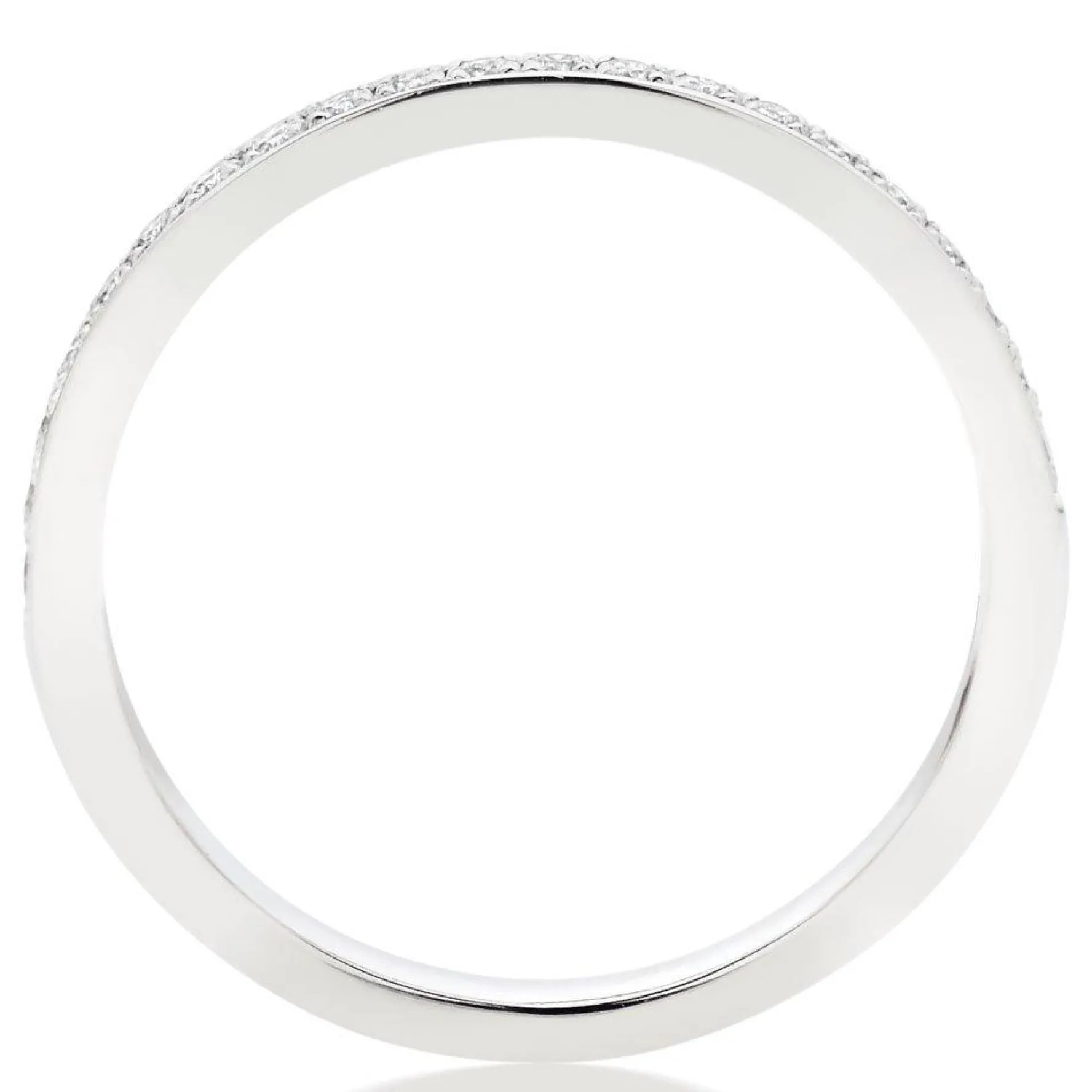 Hearts On Fire Signature Platinum Diamond 1.5mm Wedding Ring