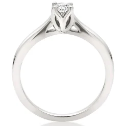 Hearts On Fire Simply Bridal Platinum Diamond Solitaire Ring