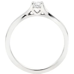 Hearts On Fire Simply Bridal Platinum Diamond Solitaire Ring