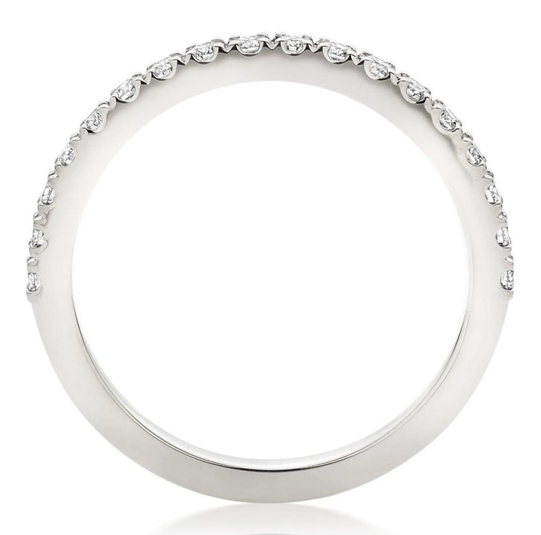 Hearts On Fire Transcend Platinum Diamond Eternity Ring
