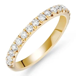Hearts On Fire Vela 18ct Yellow Gold Diamond Wedding Ring
