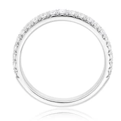 Hearts On Fire Vela Platinum Diamond Eternity Wedding Ring
