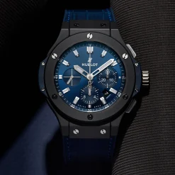 Hublot Big Bang Ceramic Leather Chronograph Men’s Watch
