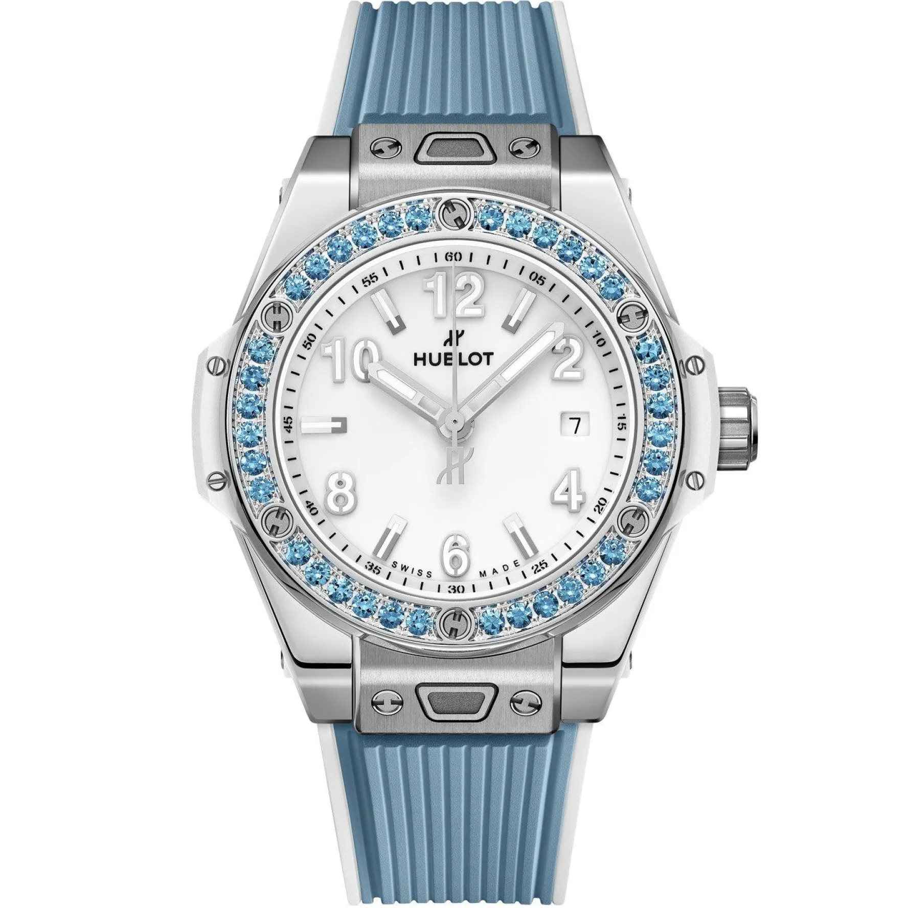 Hublot Big Bang One Click Joyful 33mm Blue Topaz Automatic Watch