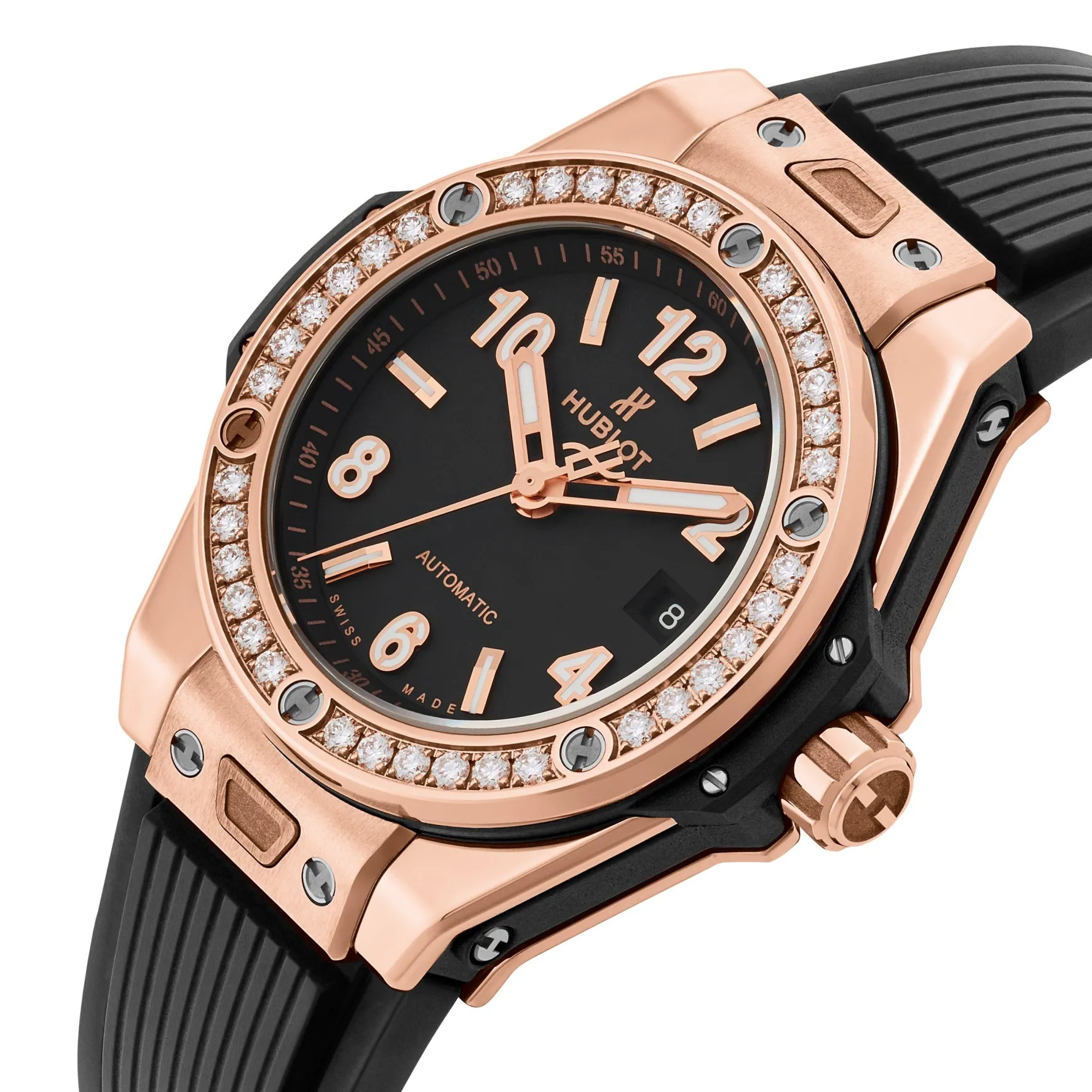 Hublot Big Bang One-Click 18ct King Gold Diamonds 33mm Automatic Watch