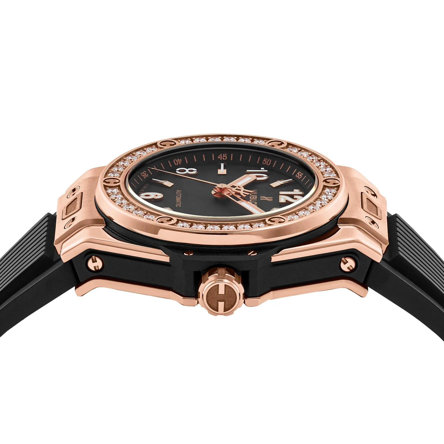 Hublot Big Bang One-Click 18ct King Gold Diamonds 33mm Automatic Watch