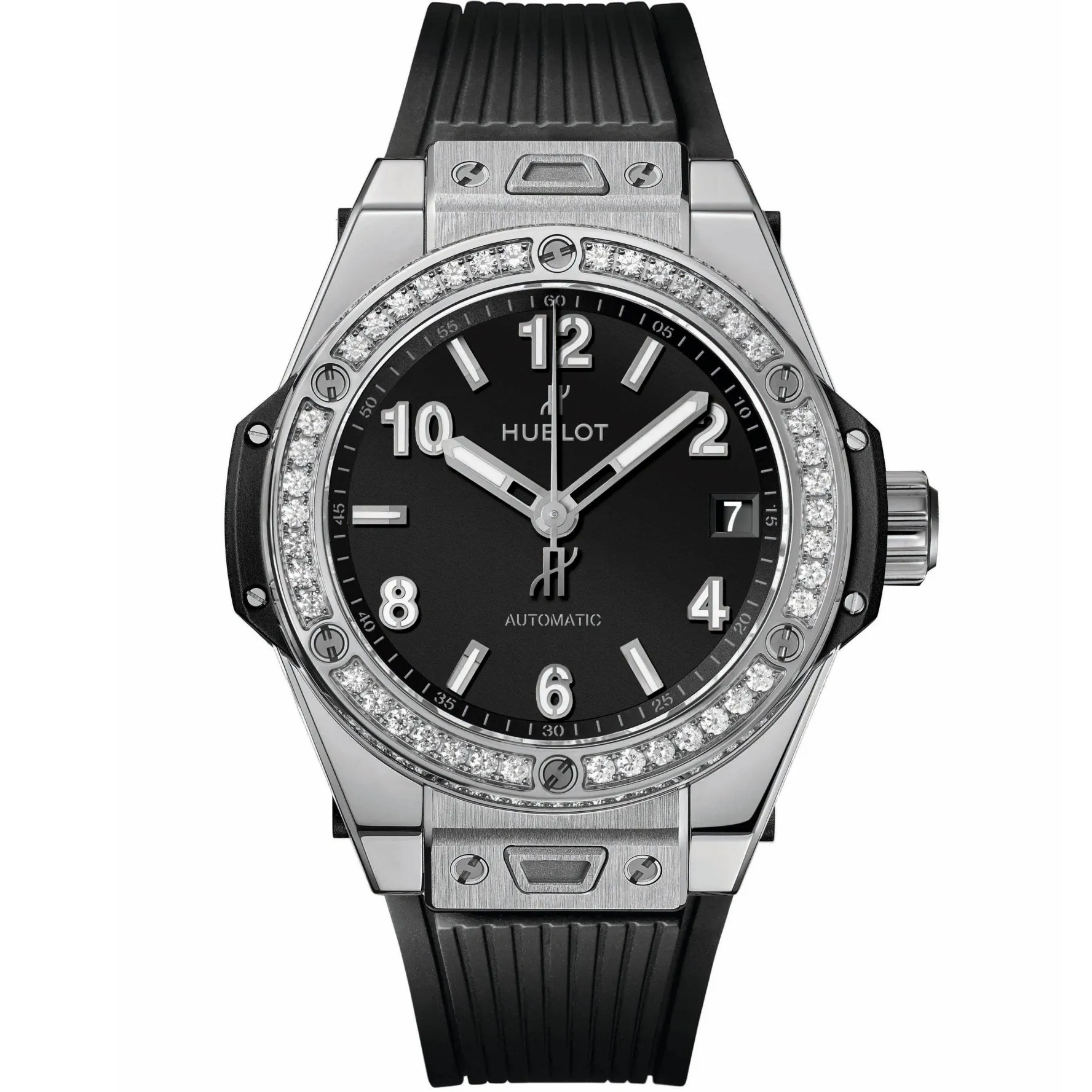 Hublot Big Bang One-Click Steel Diamonds 39mm Automatic Watch