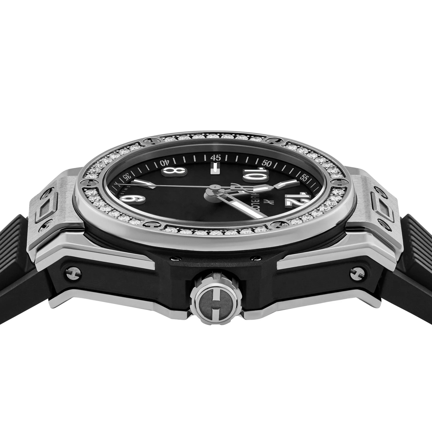 Hublot Big Bang One-Click Steel Diamonds 39mm Automatic Watch