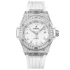 Hublot Big Bang One-Click Steel White Pavé 33mm Diamond Automatic Watch