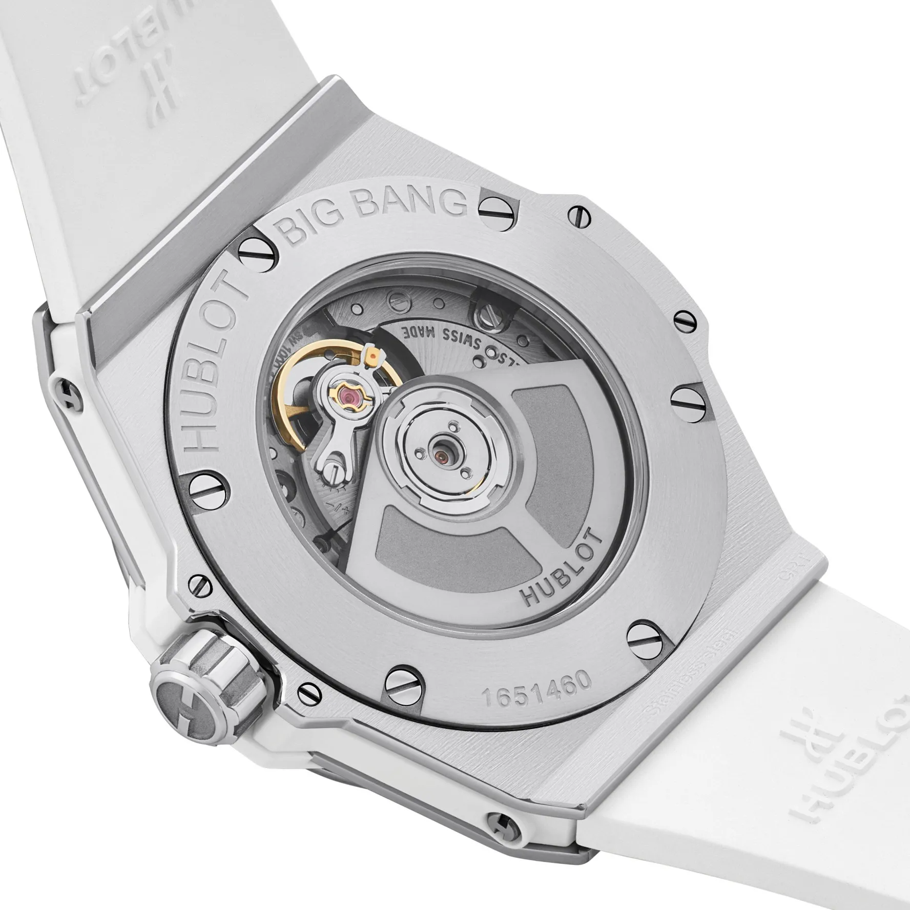 Hublot Big Bang One-Click Steel White Pavé 33mm Diamond Automatic Watch