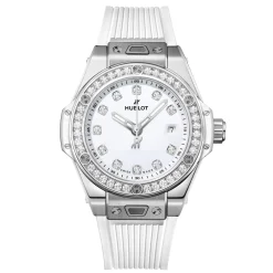 Hublot Big Bang One-Click Steel White Diamonds 33mm Automatic Ladies Watch