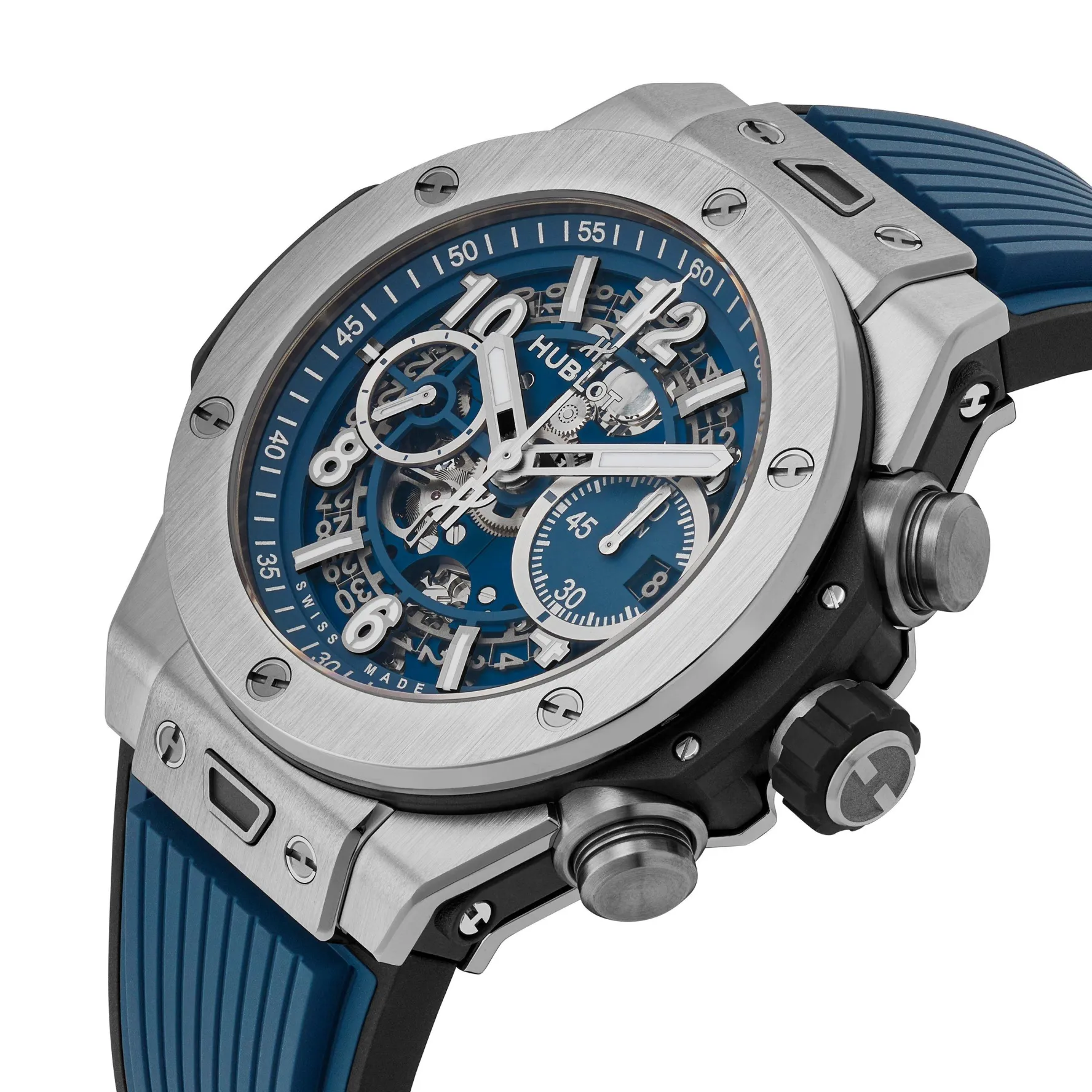Hublot Big Bang Unico Titanium Blue 44mm Chronograph Automatic Watch